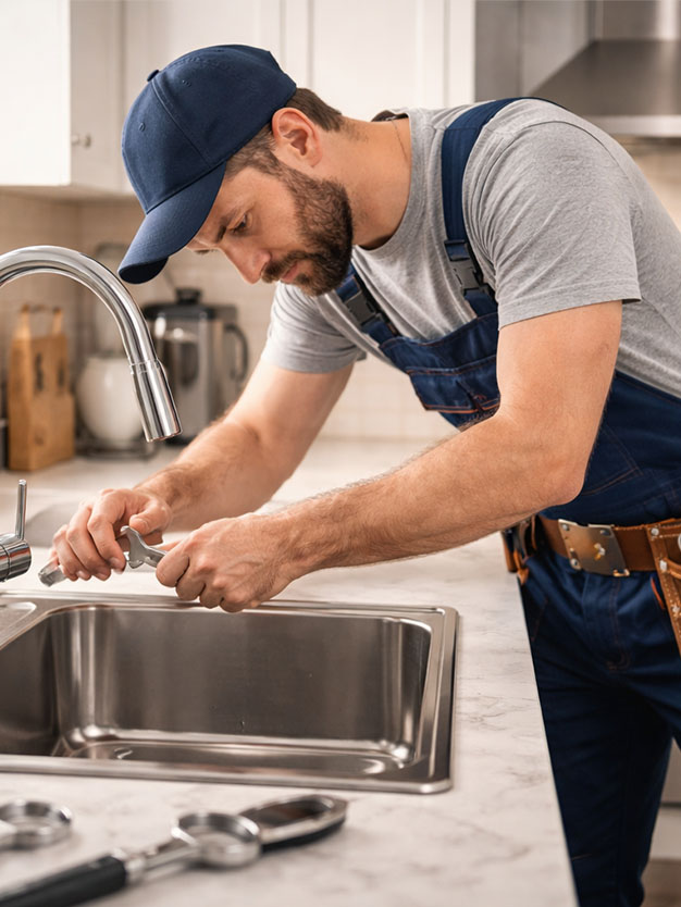 Plumber Office Building Water Supply